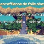 Promotion sur les Serveurs Minecraft !