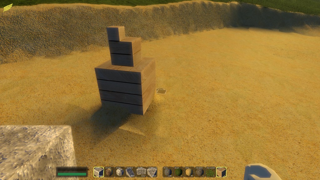Petit exemple des différentes tailles de blocs.