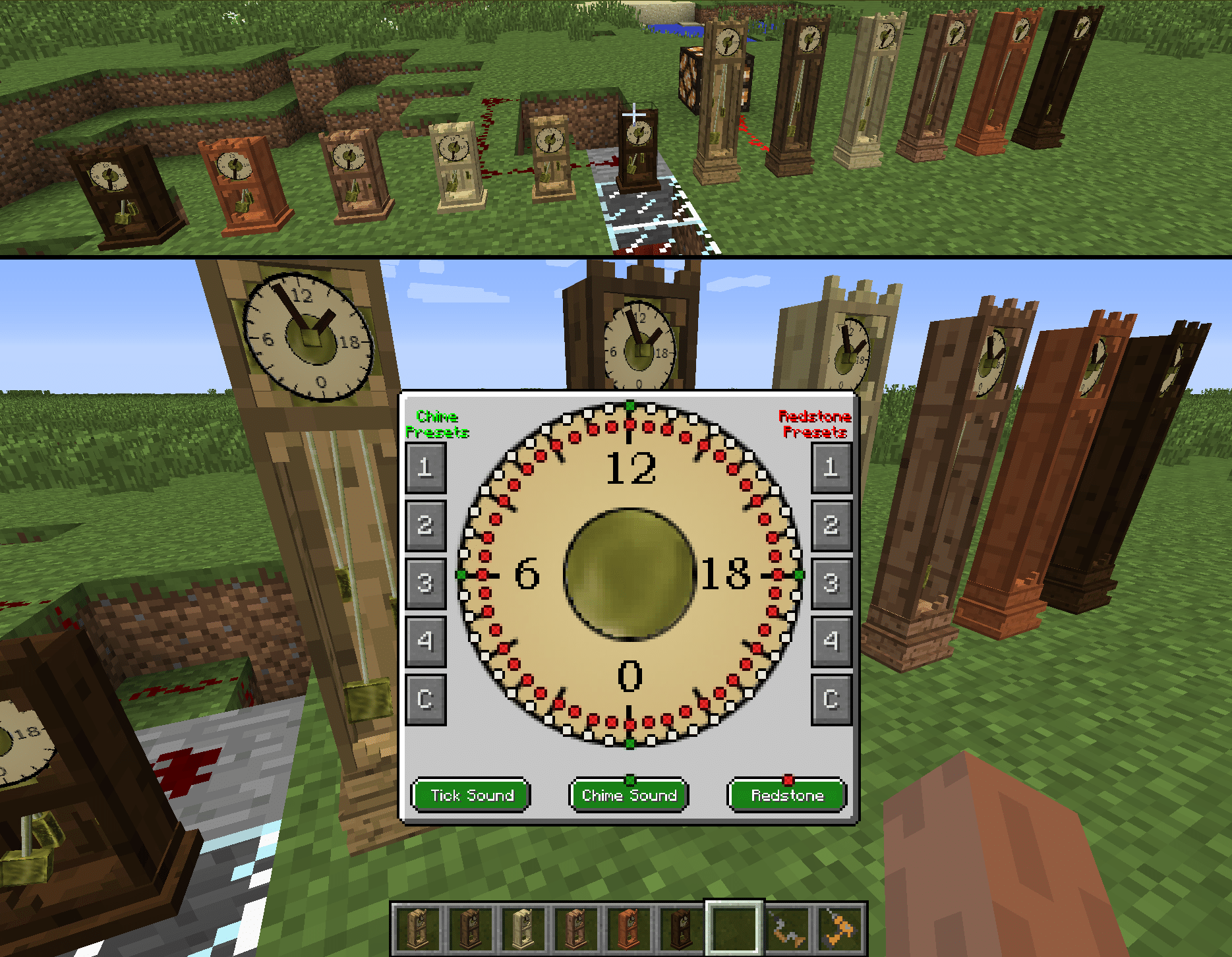 Bibliocraft - Clock - GUI