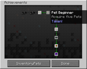 Achievement pet beginner
