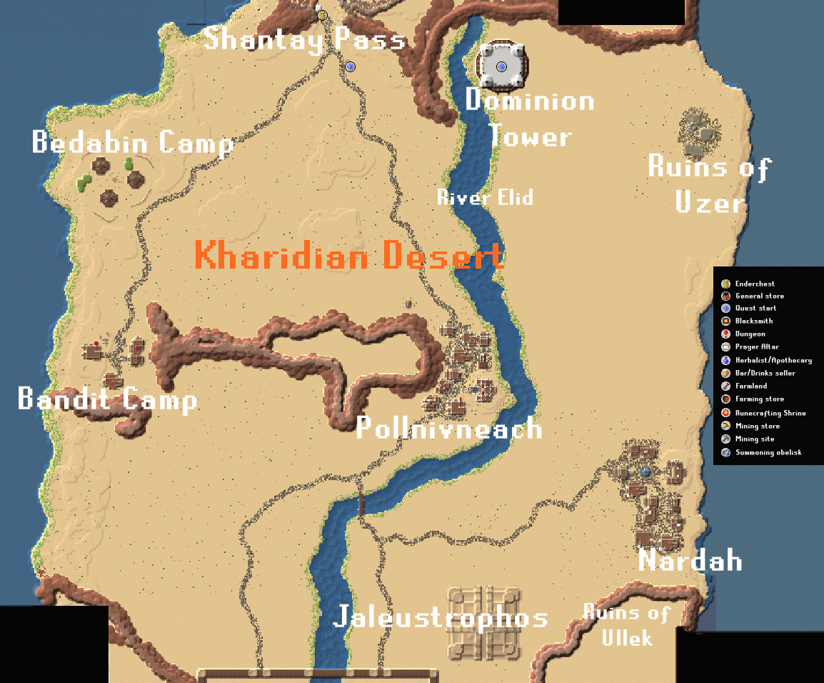 Gielinor - Map Kharidian