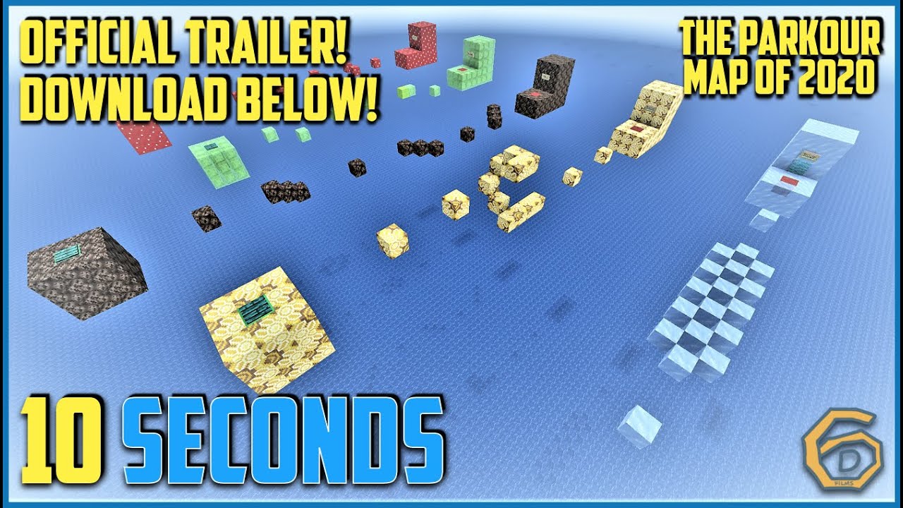10 Seconds - Minecraft Map OFFICIAL TRAILER [Download Now!]