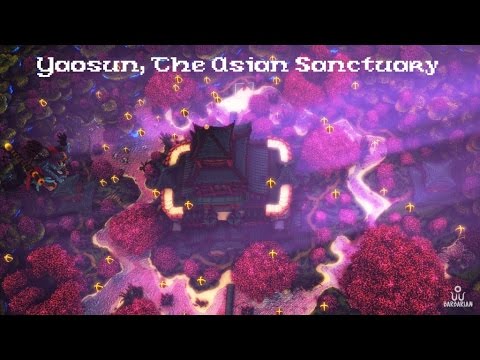 [MINECRAFT RENDER CINEMATIC]Yaosùn, The Asian Sanctuary - Fallen Kingdom 2017
