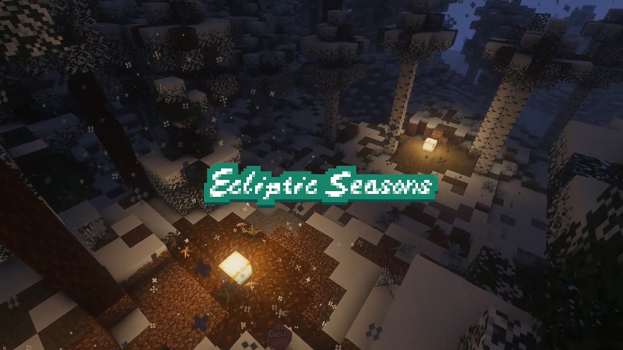 【Minecraft】"Ecliptic Seasons: First Anniversary"