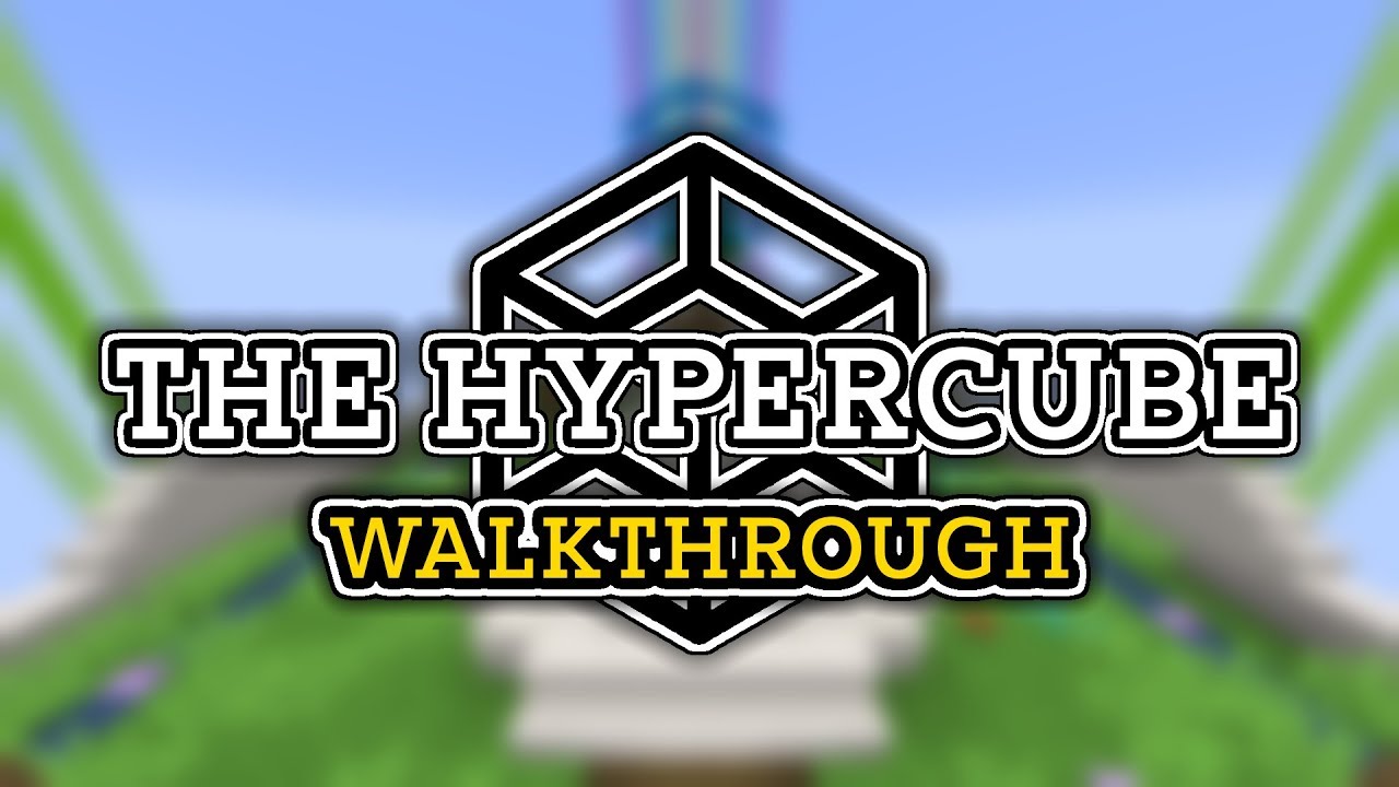 The Hypercube Map Walkthrough (1.14 Puzzle/Parkour Map)