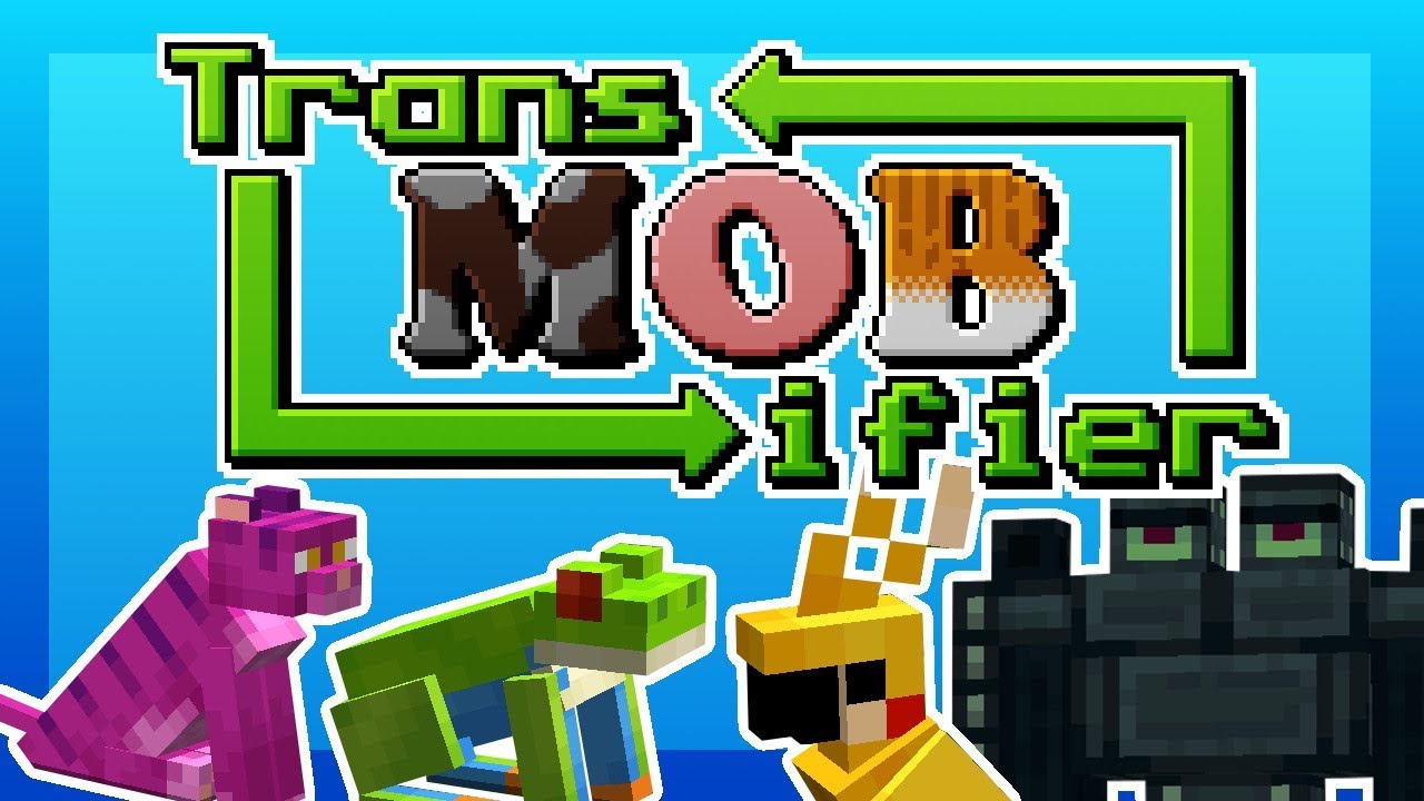 TransMobifier V1.0! 50+ NEW MOB SKINS using nametags! + ItemBound visual update!