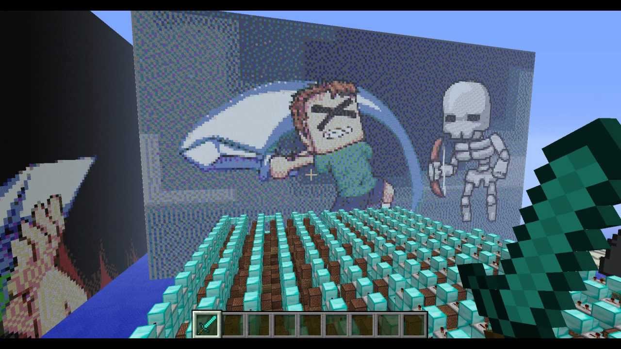 I CAN SWING MY SWORD! TOBUSCUS In Minecraft Note Blocks