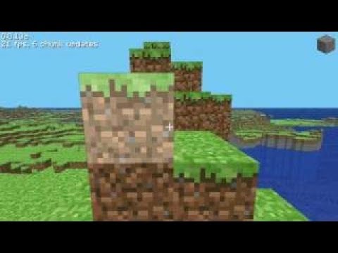 Minecraft: Huge level, teaser of 0.0.13a