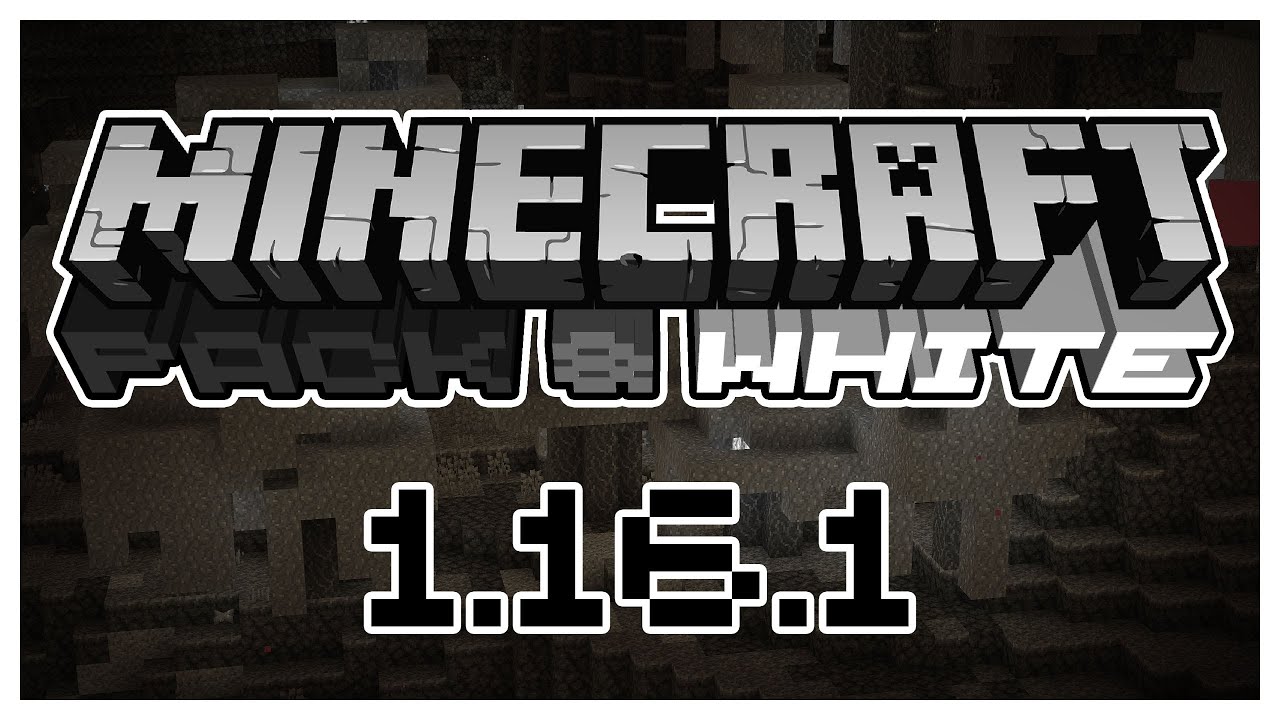 Pack & White - 1.16! - The Black & White resource pack [Release]