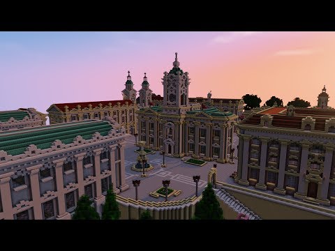 Minecraft Architecture: Baroque Village