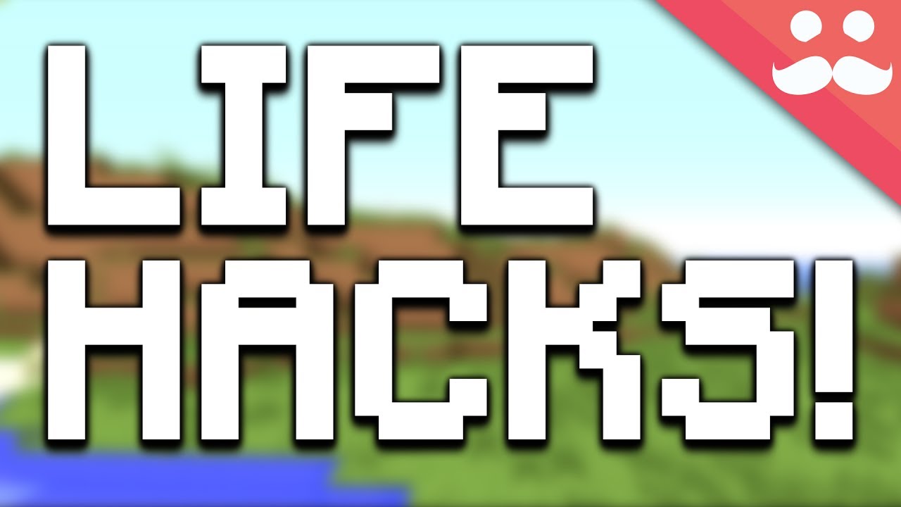 Top 10 Minecraft LIFE HACKS 2017!