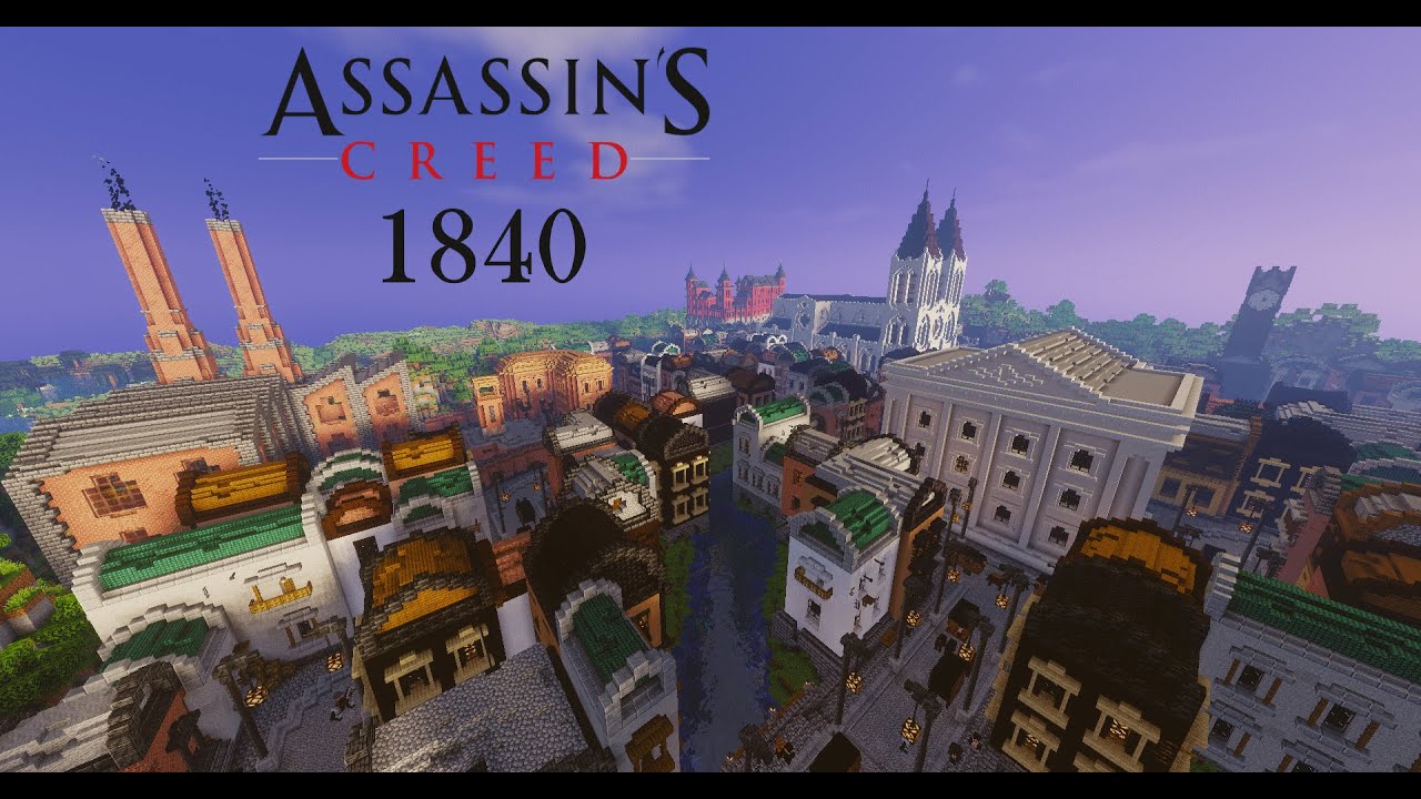Assassin's creed 1840 - Minecraft parkour map