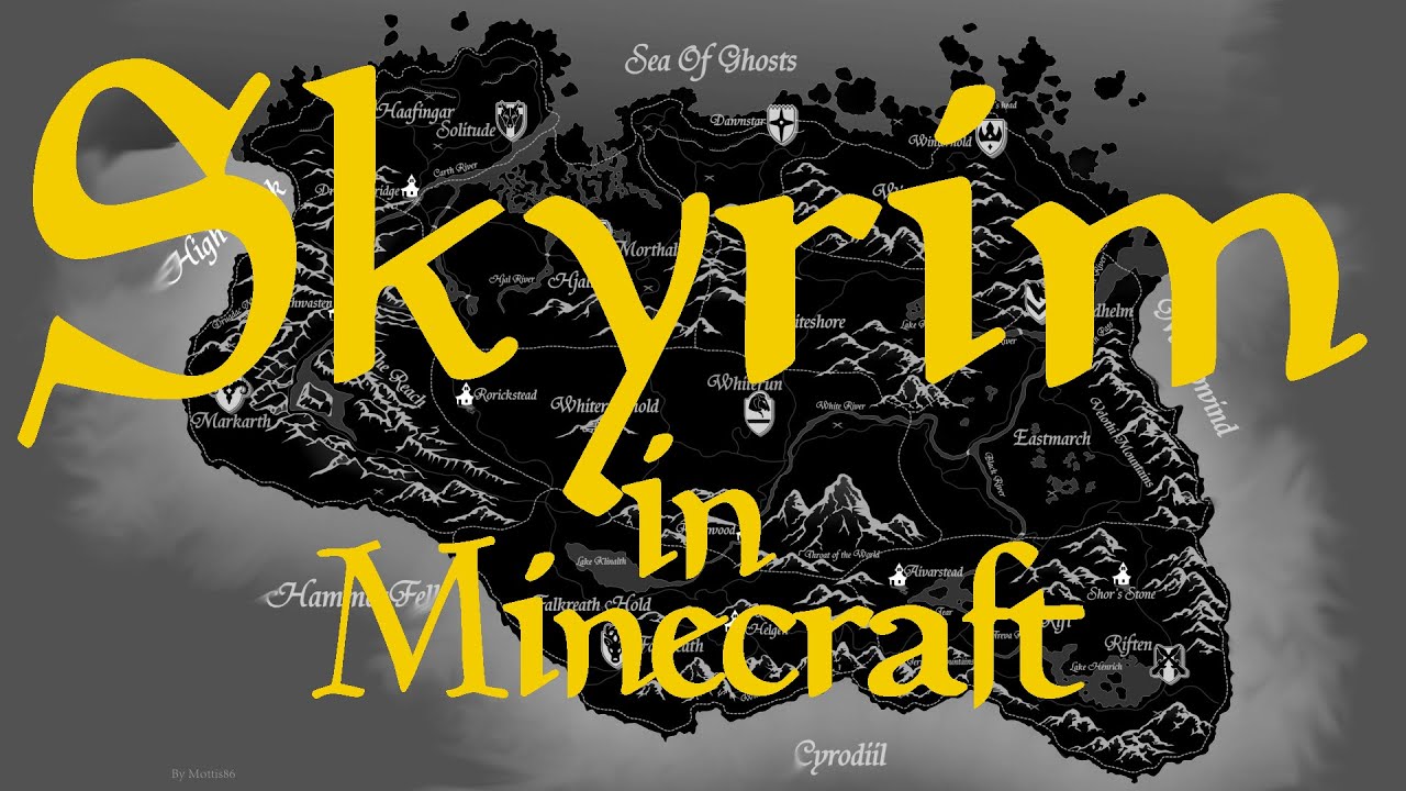Skyrim in Minecraft - Release Trailer