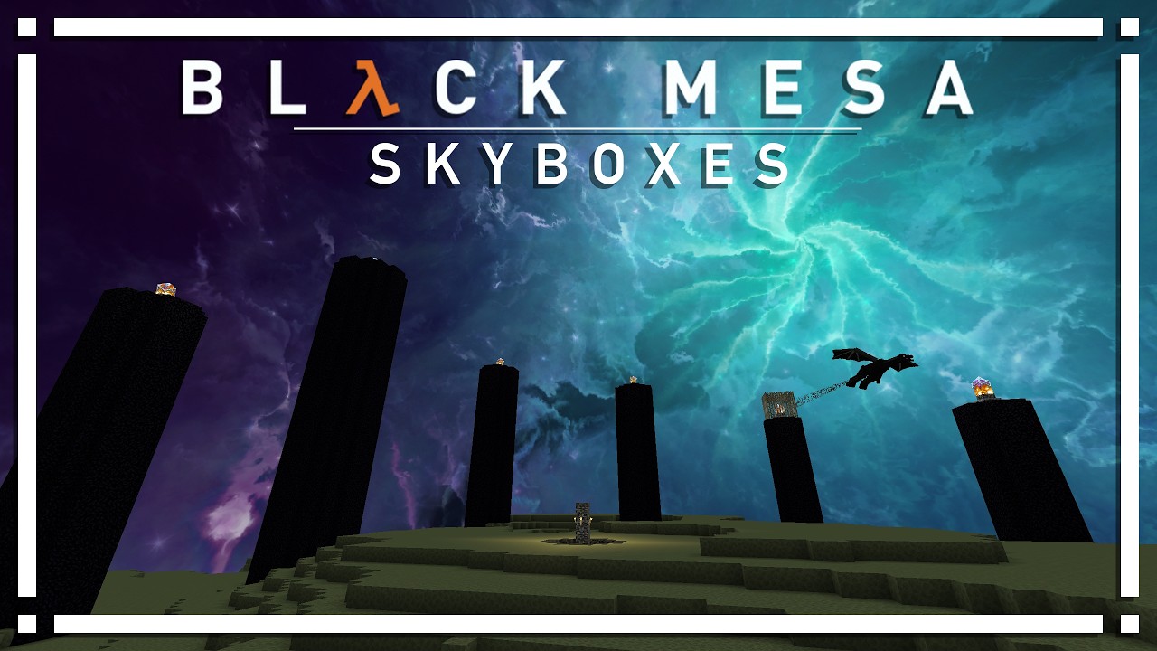 Black Mesa Skyboxes Resource Pack - Bring the skyboxes from Black Mesa into Minecraft! [Release]