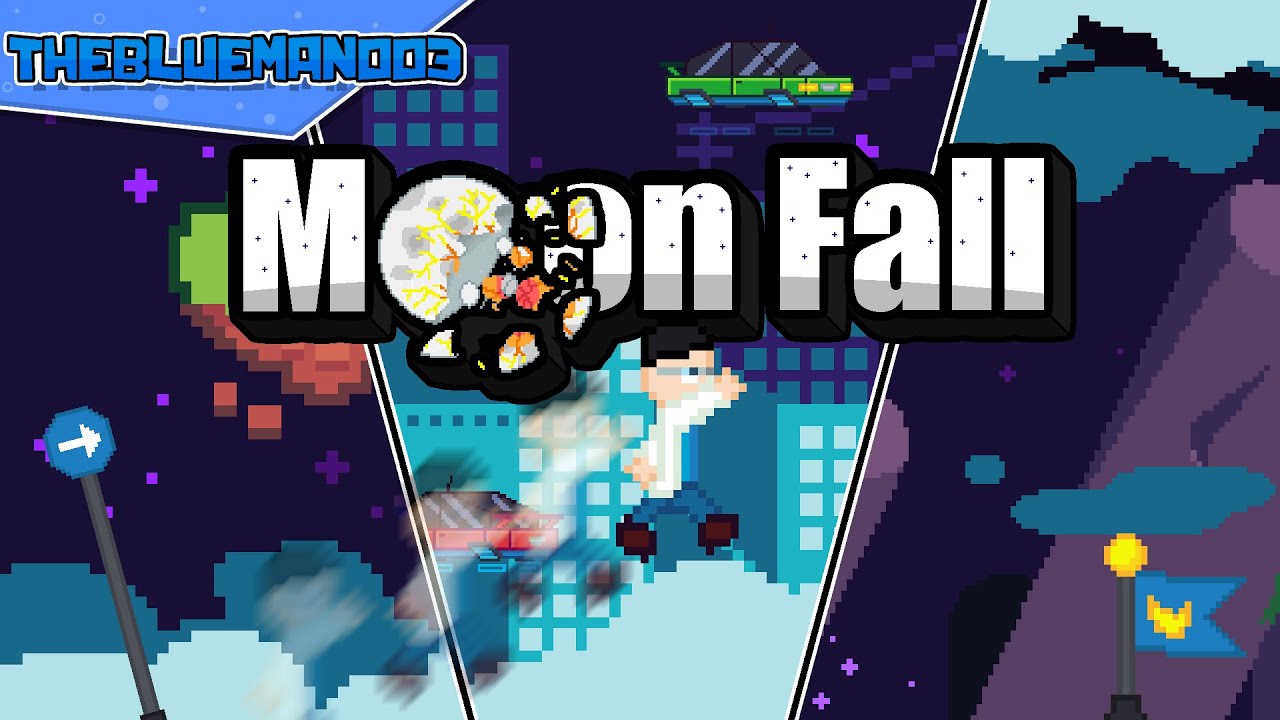 Moon Fall (Yes this is Minecraft)