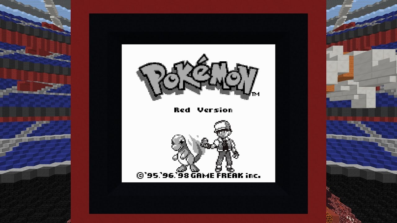 Pokemon Red in Vanilla Minecraft [1.11]