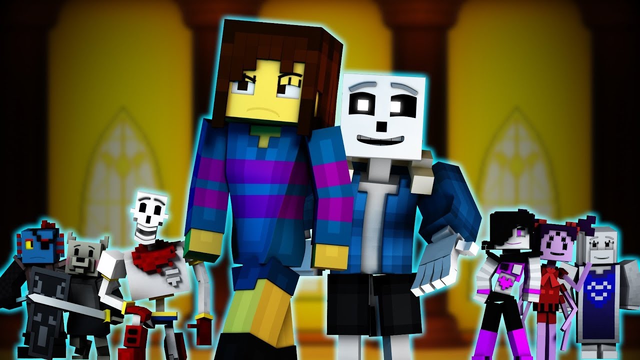 "Judgement" | Minecraft Undertale Music Video [GENOCIDE] (Song by TryHardNinja)