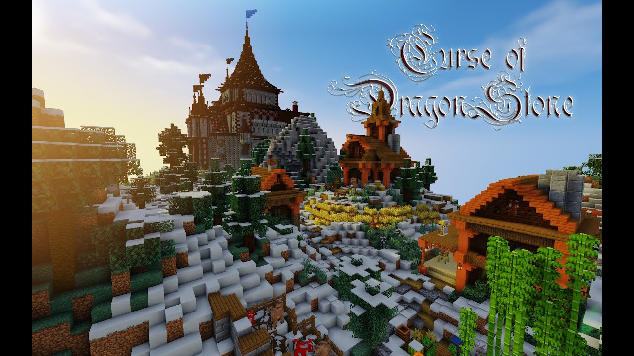 Curse of Dragon Stone (Minecraft Adventure Map 2019)