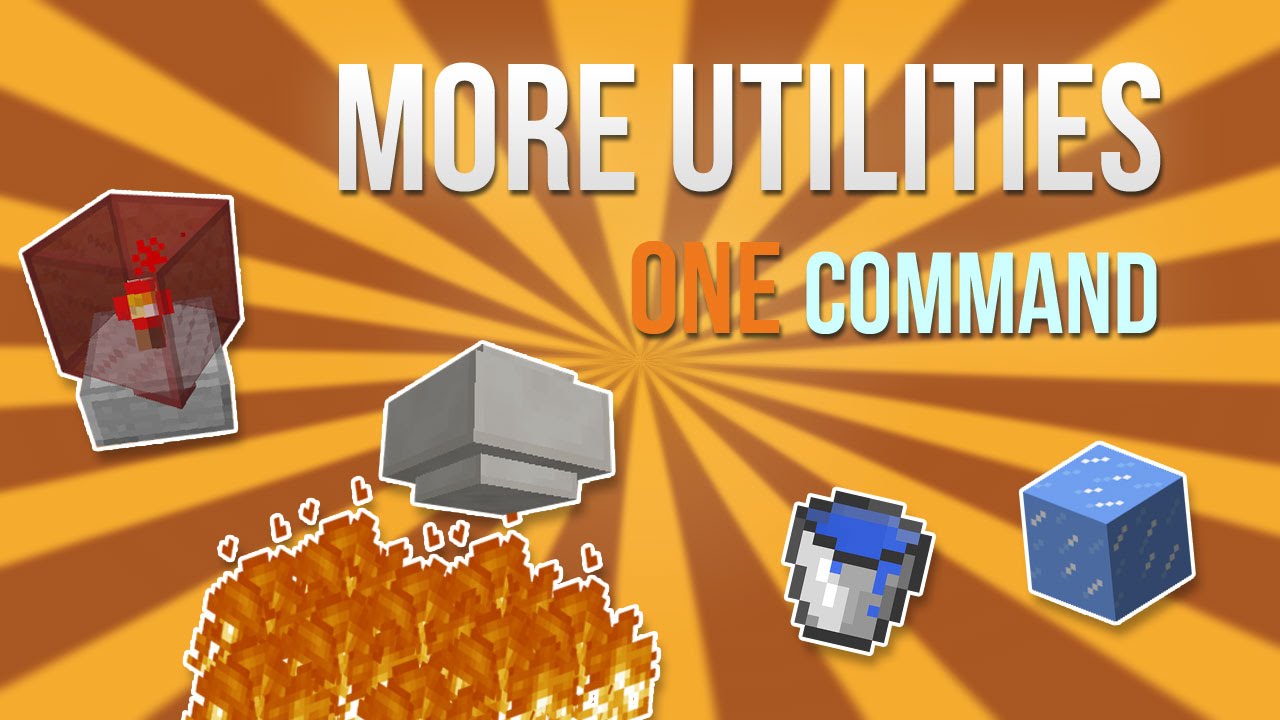 Minecraft - More Utilities in one command!