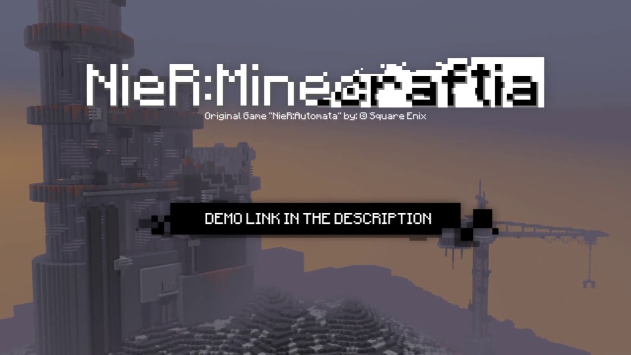 NieR:Minecraftia Trailer