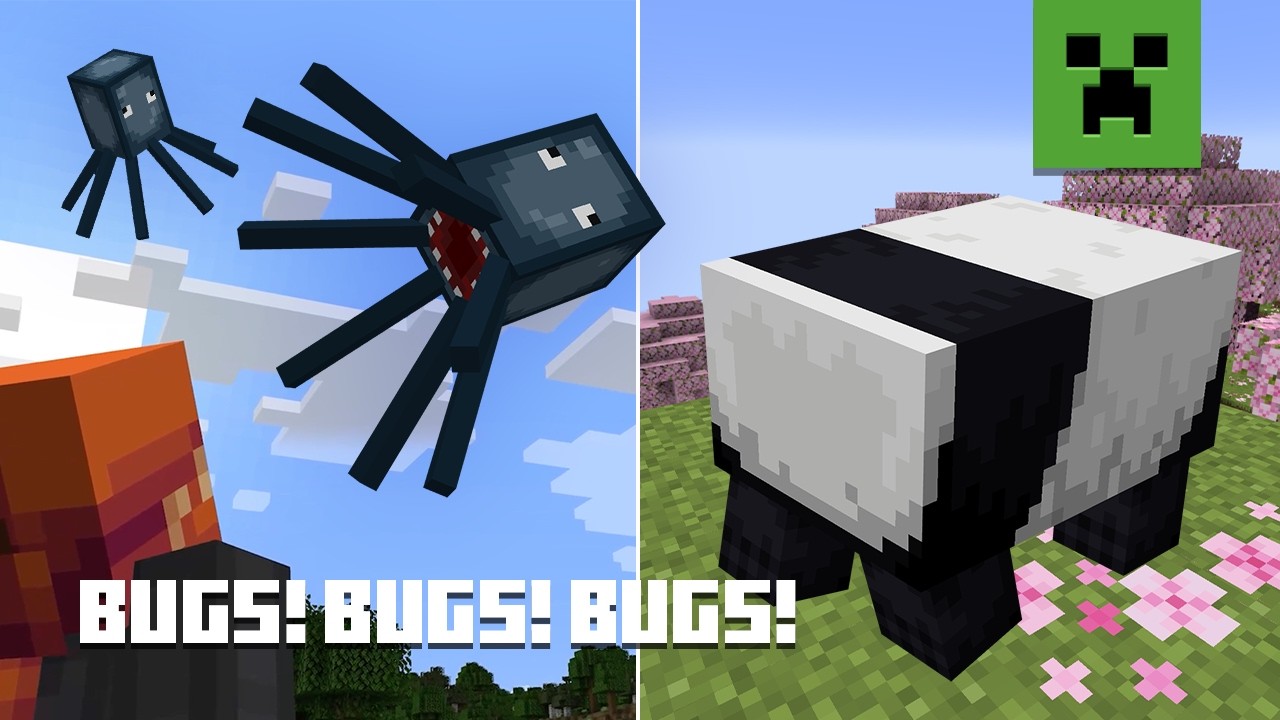 Why Is That Squid Flying? Minecraft Bugs Explained!