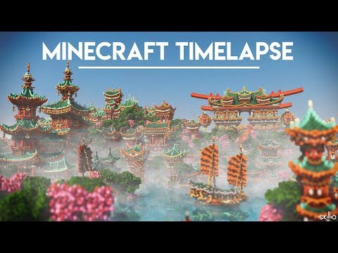 Minecraft Timelapse | Xin Tiantang - Part II : Capital of Wonders - Coastal Haven | NewHeaven