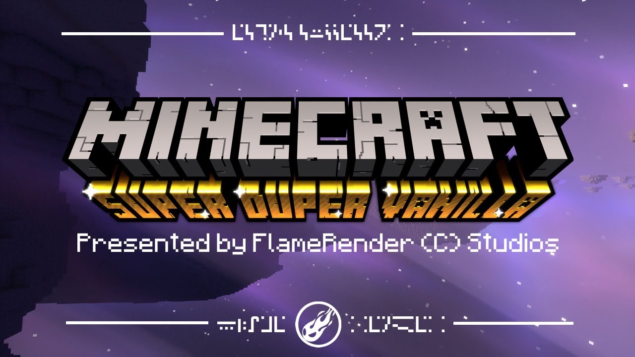 Super Duper Vanilla Pack v1.3.5 - Official Cinematic Trailer