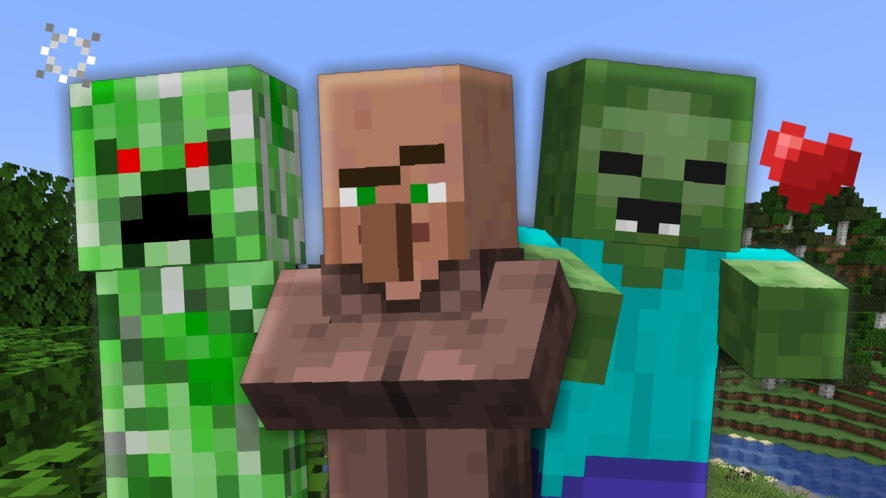 Animated Mobs Resource Pack 1.14 / 1.15