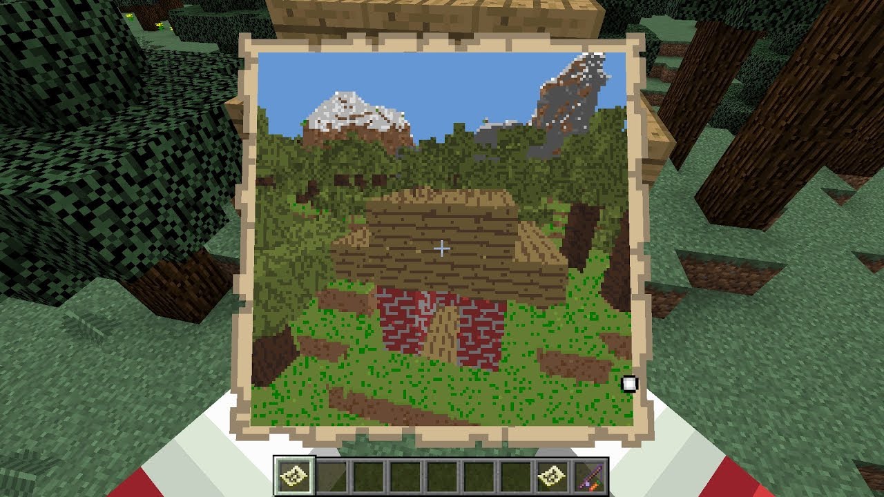 Textured Polaroid Camera -- Minecraft Datapack