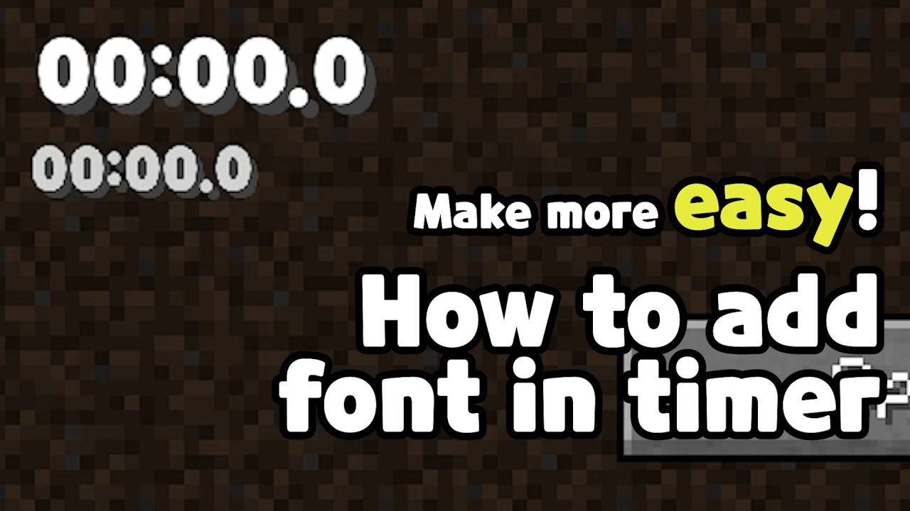 How to add font in your timer! (V2) | SpeedRunIGT 2.14 Update