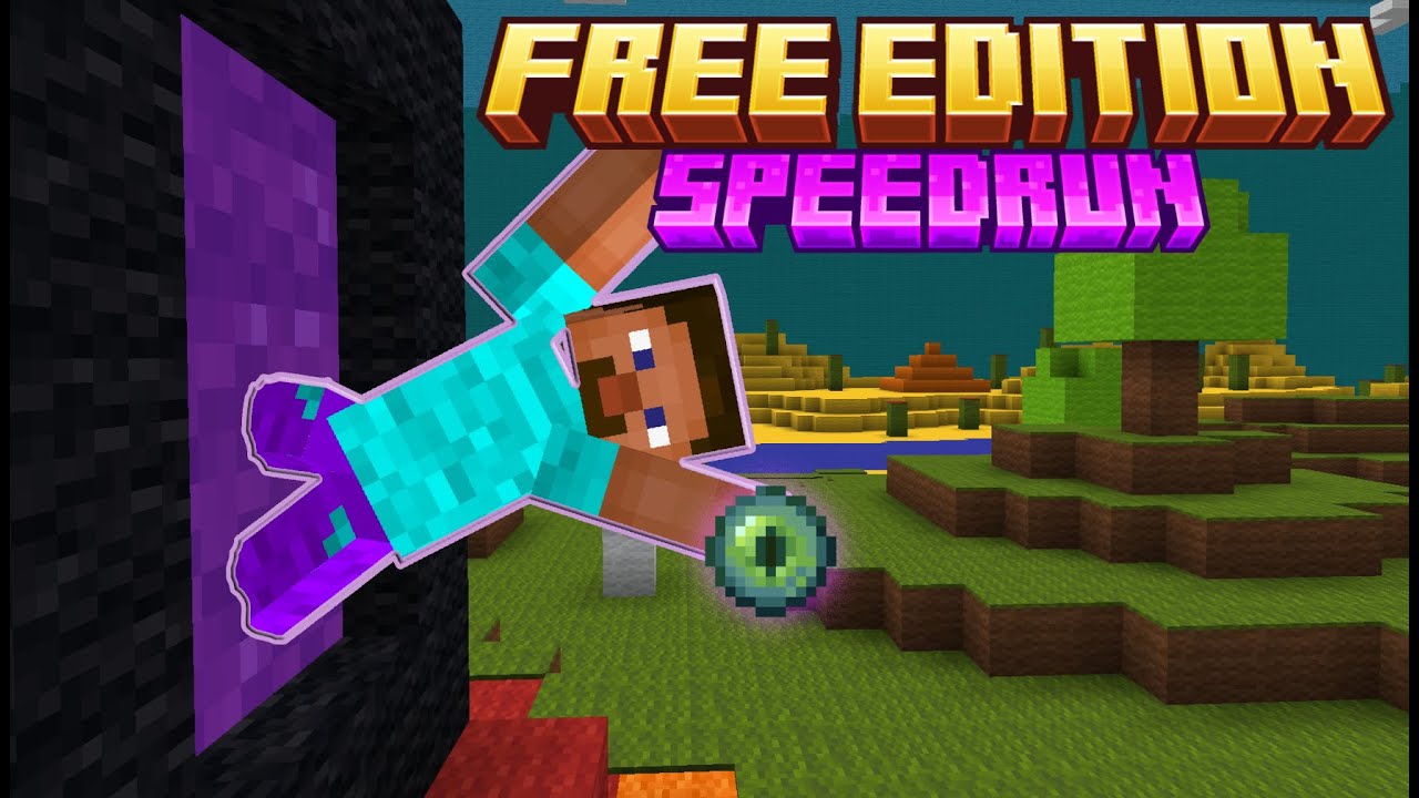Free Edition Speed Run [0:50] [Minecraft Minimap]