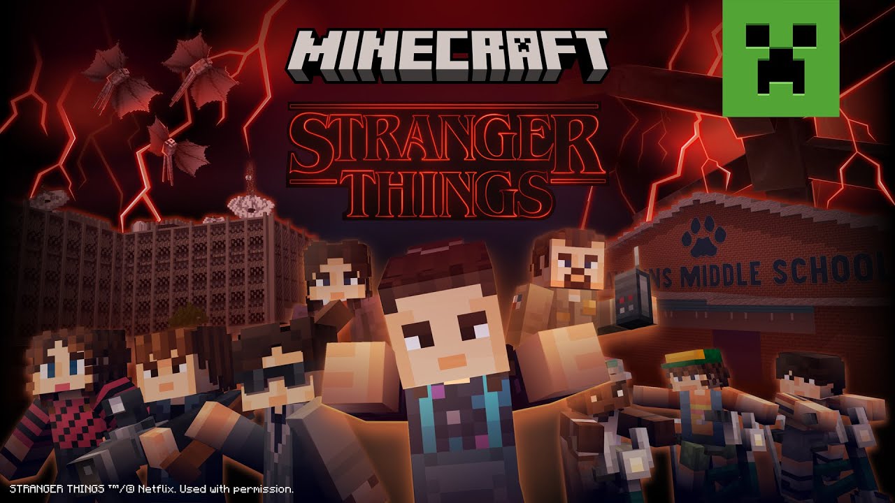 Minecraft x Stranger Things DLC