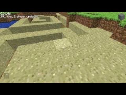 Minecraft water flow test