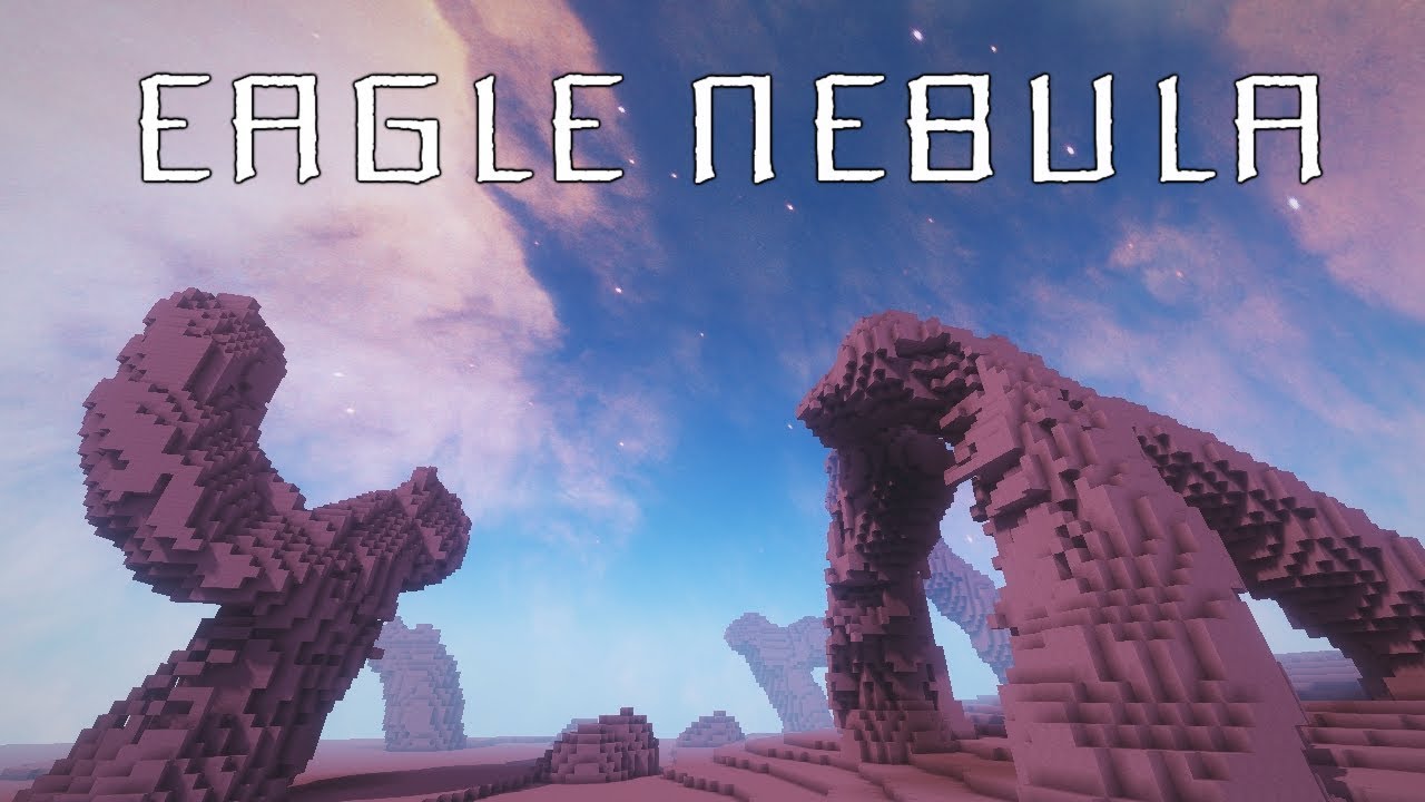 "Eagle Nebula" Day & Night Sky - Minecraft Texture Pack