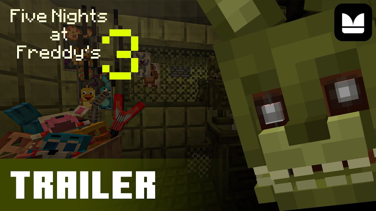 Five Nights at Freddy's 3 - Minecraft Map Trailer