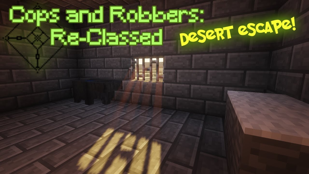 Minecraft Cops and Robbers Re-classed: Desert Escape Trailor
