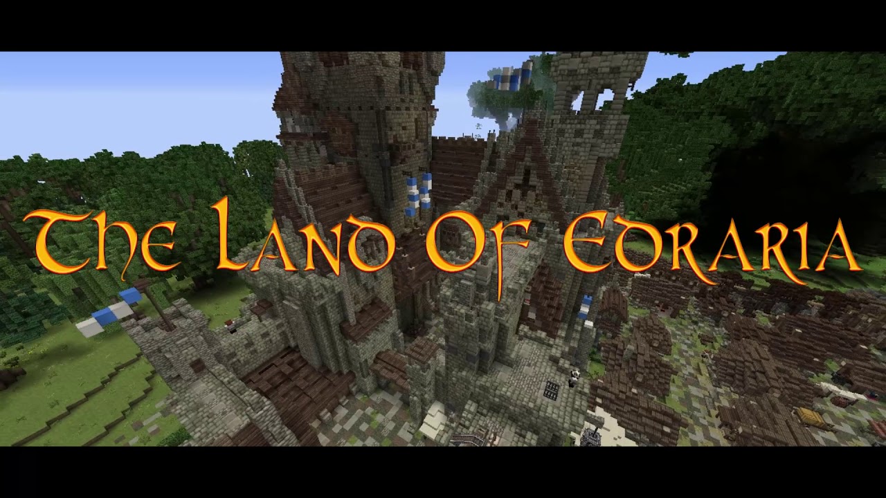 The Land Of Edraria - MASSIVE MINECRAFT RPG ADVENTURE MAP - Trailer