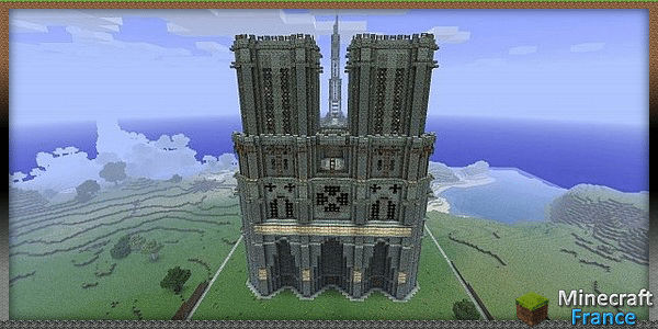 [Map] Notre dame de Paris - Minecraft-France