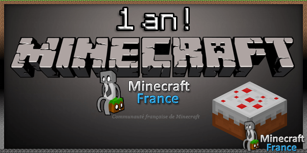 Joyeux anniversaire  - Minecraft-France