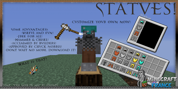 [Mod] Statues [1.2.5] - Minecraft-France