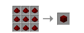 Craft bloc redstone