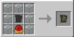 Blood Magic - Craft du Lava Crystal : une Blank Slate au centre, un Weak Blood Orb en bas, des verres sur tout le reste.