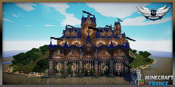 [Map] The Blue Castle of Aris [1.7.x] - Minecraft-France