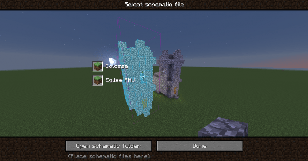 [Mod] Schematica [1.7.10 - 1.12.2] - Minecraft-France