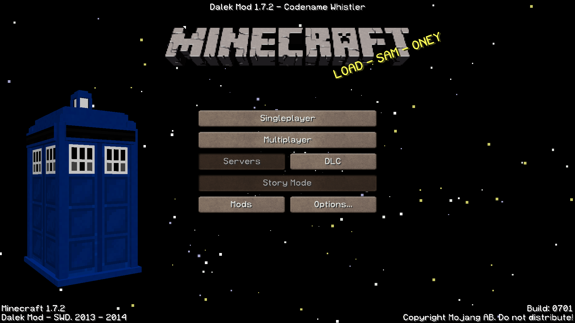 mincraft tardis mod 1.7.10