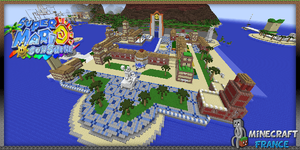 [Map] Mario Sunshine [1.8] - Minecraft-France