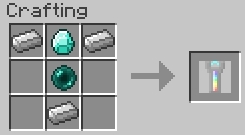 Le craft du TNT Mining Item.