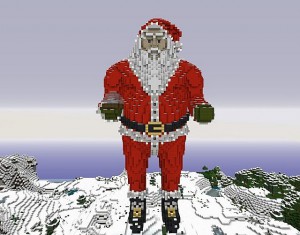 santa-minecraft