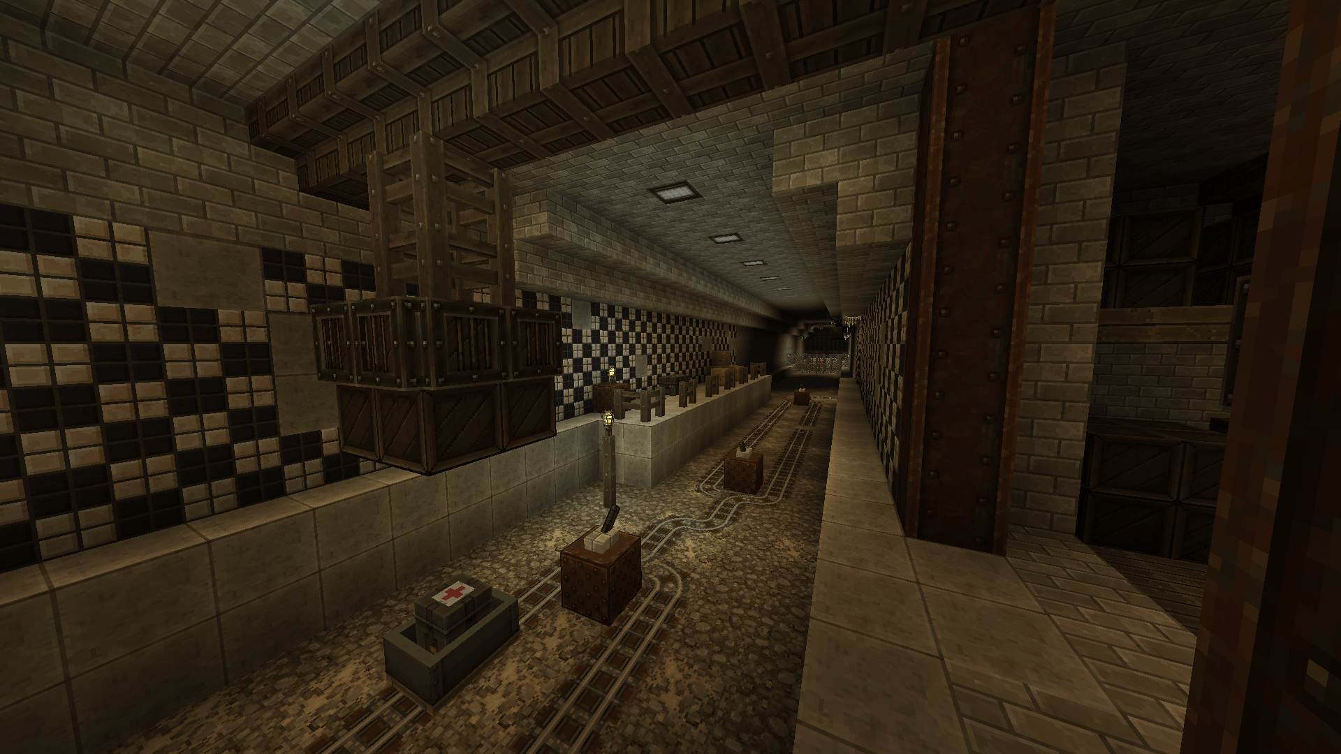 Metro 2033 карта майнкрафт