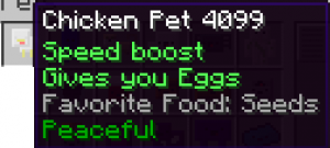 Chicken Pet